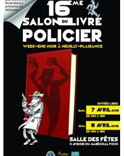 Jean-Luc Bizien au salon du polar de Neuilly-Plaisance