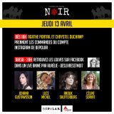 Live avec Johana Gustawsson, Luce Michel, Anouk Shutterberg et Celine Servat