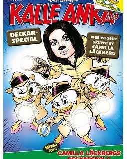 Camilla Läckberg à la une du magazine Donald Duck
