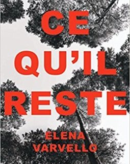 Ce qu'il reste - Elena Varvello