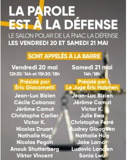Salon du Polar de la Fnac Paris la Défense 2022 - 20 et 21 mai