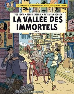 Blake & Mortimer - tome 25 - Vallée des Immortels (La) - Tome 1 - Menace sur Hong Kong - Sente Yves