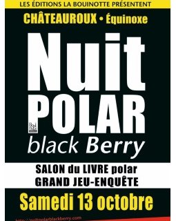 La 5ème nuit du polar blackBerry - 13 octobre