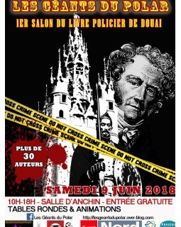 Le polar s'invite à Douai le 9 juin !