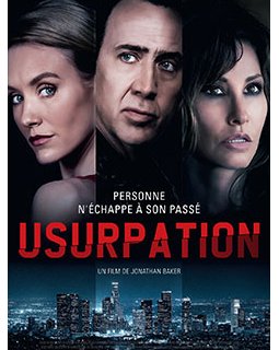 La sortie hier d'Usurpation en DVD !