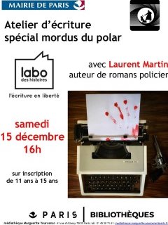 Atelier d'écriture polar - 15 décembre