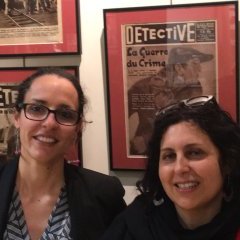 Amélie Chabrier et Marie-Eve Therenty (à droite)