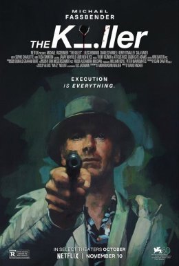 Une affiche pour le The Killer, le prochain film de David Fincher.
