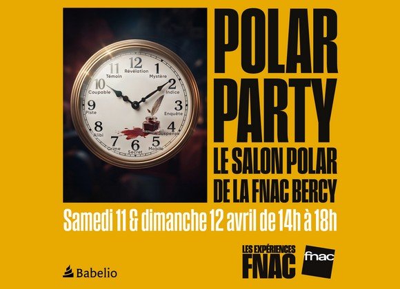 Le Salon Polar de la Fnac Bercy Village arrive ce week-end&nbsp;!