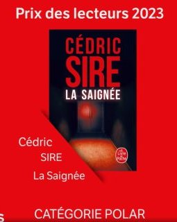 Cédric Sire reçoit le Prix des lecteurs 2023 du Livre de Poche
