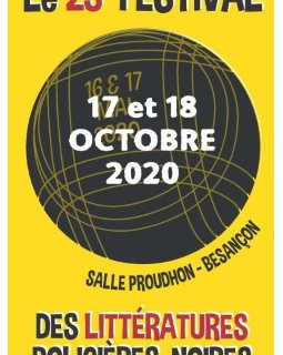 23e Festival des littératures policières, noires et sociales