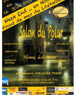 Salon du polar au Lavandou - 14 au 16 juin