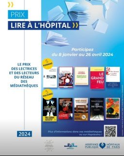 La sélection polar du prix Lire à l'Hôpital. 