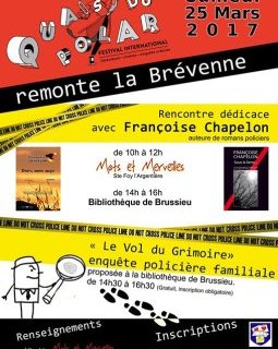 Dédicace Françoise Chapelon