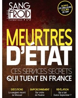 La revue polar Sang-Froid de retour avec un numéro consacré aux services secrets