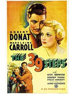 Les 39 marches - Alfred Hitchcock