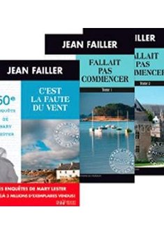 Pack en 3 volumes Les enquêtes de Mary Lester : C'est la faute du vent ; Fallait pas commencer Tome 1 et 2