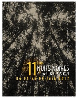 L'affiche du 11ème festival des nuits noires