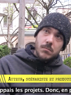 Aurélien Molas l'écrivain devenu scénariste et producteur