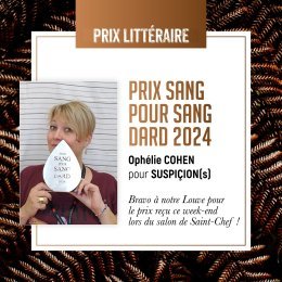 Le « Prix Sang pour Sang Dard » pour Ophélie Cohen.