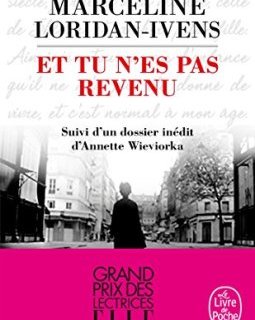 Et tu n'es pas revenu