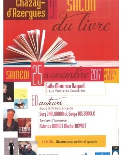 Du polar au Salon du Livre de Chazay d'Azergues !