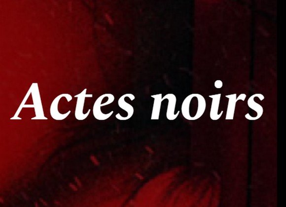 Le Club Sang d’Avril 2026 fête un anniversaire. La collection Actes Noir a 20 ans&nbsp;! 