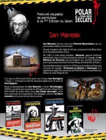 Ian Manook, parrain du salon Le Polar dans tous ses Eclats !