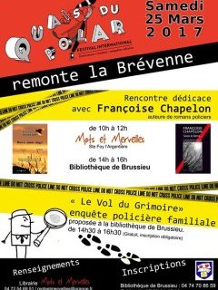 Dédicace Françoise Chapelon