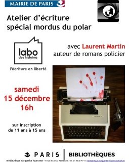 Atelier d'écriture polar - 15 décembre