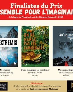 Les finalistes du prix Ensemble pour l'imaginaire !