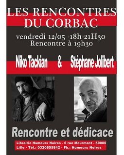 Dédicace Niko Tackian et Stéphane Jolibert à Lille
