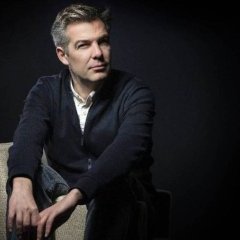 Le romancier Tanguy Viel le 11 janvier 2017 à Paris 