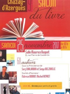 Du polar au Salon du Livre de Chazay d'Azergues !