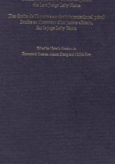 From Human Rights to International Criminal Law / Des Droits De L'homme Au Droit International Penal : Studies in Honour of an African Jurist, the Late ... D'un Juriste Africain, Feu Le Juge Laity Kama - Emmanuel Decaux - Adama Dieng - Malick Sow -