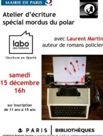 Atelier d'écriture polar - 15 décembre