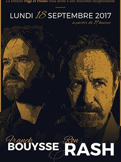 Rencontre exceptionnelle avec Franck Bouysse et Ron Rash !