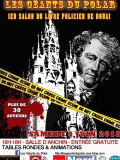 Le polar s'invite à Douai le 9 juin !