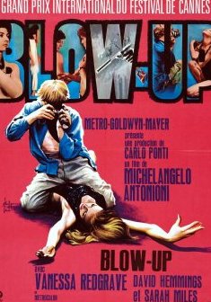 Top des 100 meilleurs films thrillers n°15 - Blow up - Michelangelo Antonioni