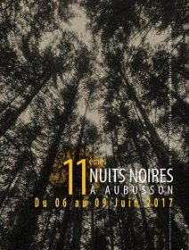 L'affiche du 11ème festival des nuits noires