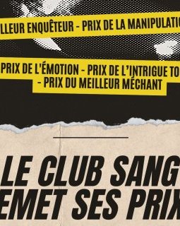 Le club sang remet ses prix pour les meilleurs romans 2025 !