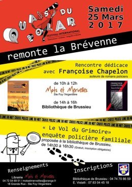 Dédicace Françoise Chapelon