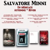 Salvatore Minni - Sa tournée de dédicaces automne/hiver 2021