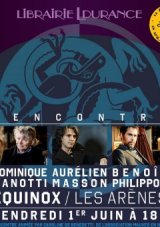 Rencontre « Equinox » avec Dominique Manotti, Aurélien Masson et Benoît Philippon - 1er Juin