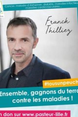 Franck Thilliez et l'Institut Pasteur contre le coronavirus