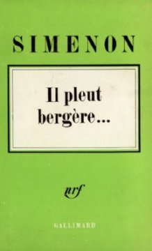 Il pleut bergère - Georges Simenon
