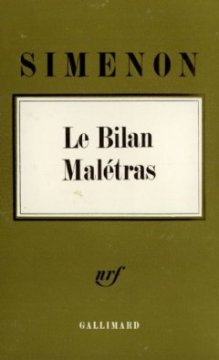 Le Bilan maletras - Georges Simenon