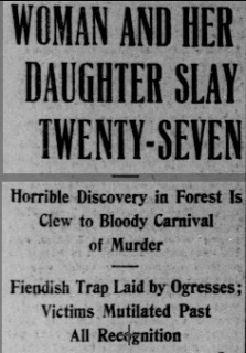 Le Crime au féminin #8 Ivanova et Olga Tamarin, l'infernal duo mère-fille