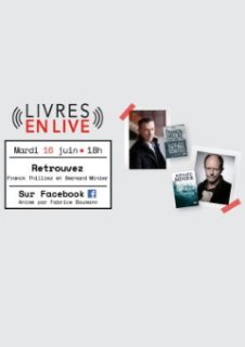 Un 5ème “Livres en live” très polar avec Bernard Minier et Franck Thilliez