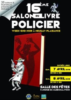 Jean-Luc Bizien au salon du polar de Neuilly-Plaisance